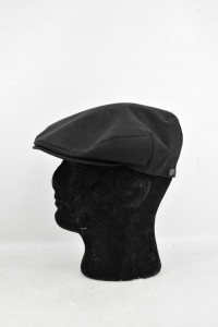 Hat Man Berret Borsalino Black Size 59 100% Cotton