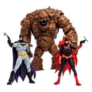 DC Multiverse: CLAYFACE, BATMAN & BATWOMAN (DC Rebirth) [Gold Label] by McFarlane Toys