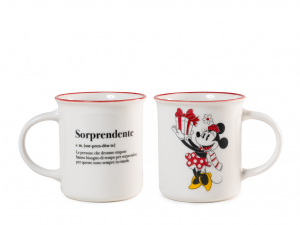 Set 6 mug Mickey e Minnie Xmas Disney 330 cc
