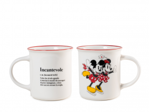 Set 6 mug Mickey e Minnie Xmas Disney 330 cc