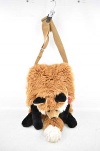 Bag Shoulder Strap Stuffed Animal Fox Trudi Made In Italy