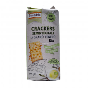 Crackers Semintegrali con Olio extravergine d'Oliva