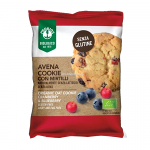 Avena Cookie con Mirtilli Senza Glutine 40 gr Probios