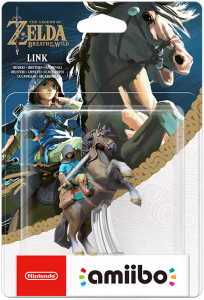 Amiibo The Legend of Zelda Link a cavallo