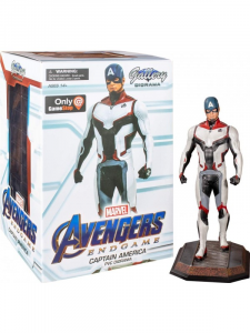 Avengers 4: Endgame - Captain America Team Suit Marvel Gallery 9” PVC Diorama Statue