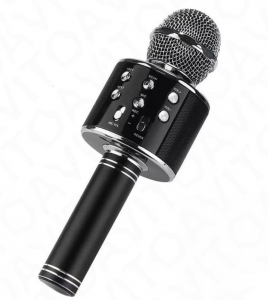 Bluetooth Wireless Microphone Black