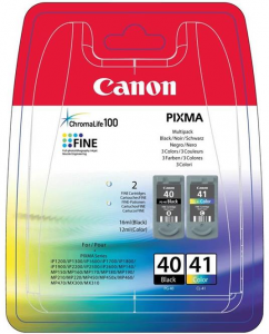 Canon Cartuccia d'inchiostro Multipack PG-40/CL-41 C/M/Y
