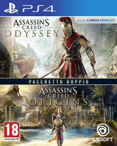 Compilation Assassins Creed Odyssey + Origins Usato

PlayStation 4 - Azione
Versione Italiana