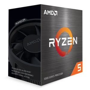 CPU AMD RYZEN 5 5600 3.5GHZ(4.4GHZ BOOST) 6CORE 35MB 100-100000927BOX AM4 65W BOX STEALTH COOLER - GARANZIA 3