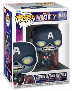 Funko POP ! What If - Zombie : Captain America (941)