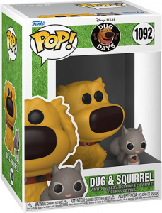 FUNKO POP Disney Dug Days Dug + Squirrel
