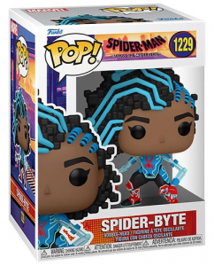 FUNKO POP Spider-Man The Spider-Verse Spider-Byte 1229