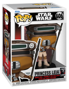 FUNKO POP Star Wars Jedi 40th Princess Leia Bobble 606