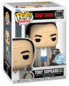 FUNKO POP The Sopranos Tony Soprano w/Duck 1295