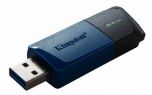 Kingston Pendrive USB-A 3.2 64GB DTXM/64GB Nero/Blu