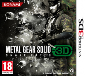 Metal Gear Solid Snake Eater 3D Usato
