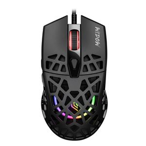 Mouse Ottico Usb Gaming NOUA Widow Mesh RGB 7 Tasti 7200DPI Regolabili