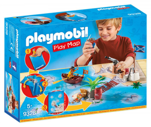 PLAYMOBIL Play Map - Tesoro dei Pirati