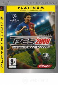 Pro Evolution Soccer 2009 Platinum (UK) Usato