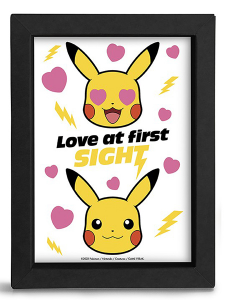 Quadro Pokemon Love at First Sight