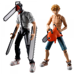 Shokugan Model Project Chainsaw Man & Denji 15cm Set 2PK