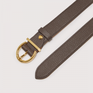 Cintura Grained Leather Gold coffee Coccinelle