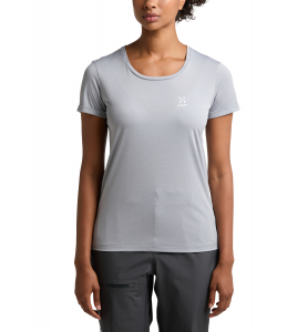 Haglöfs - RIDGE HIKE TEE WOMEN CONCRETE SOLID
