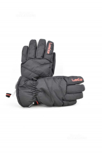 Gloves Ski Black Wedze Black Size Boy