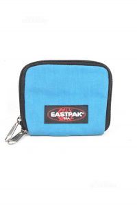 Wallet Eastpak Light Blue And Black 12x10 Cm