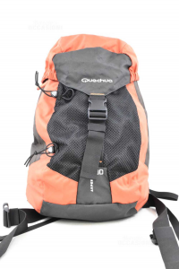 Backpack From Mountains Quequa Black And Orange And Brown 50x30 Cm Approx
