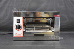 Toaster Electric Profes. In Steel Snak With 3 Pinze