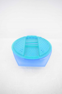 Plastic Grate Tupperware Green And Blue 30 Cm