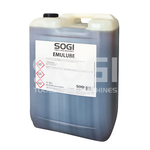Olio emulsionabile refrigerante SOGI EMULUBE25L per tornio fresa trapano segatrice - 25 litri