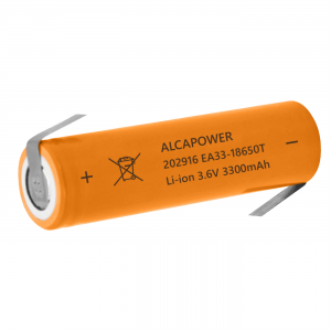 Li-ion 18650-33EA 3.6V 3300mAh T. saldare