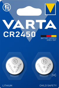 Varta 2 batterie CR2450 litio