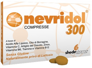 NEVRIDOL 300 COMPRESSE - AD AZIONE ANTIOSSIDANTE PER IL TROFISMO DELLE CELLULE NERVOSE