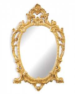 ibasenice 50 Pièces Petit Miroir en Bois Accessoires De Voyage Miroirs pour  L'artisanat Miroirs De Poche Bricolage Miroirs en Bois à Main Argile