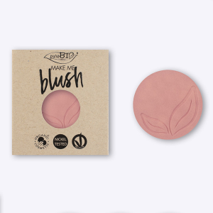 Blush Refill 01 Rosa Satinato - Purobio Cosmetics