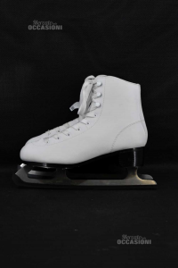 Ice Skates Orxelo White Size 39 New