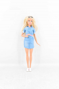 Barbie Mattel Origianle 2013 Vestito Jeans