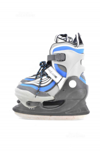 Ice Skates Size 31 / 33 Extendable Bsquare Gray Blue