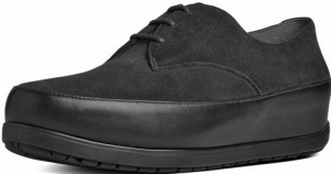 Fitflop - BEAU TM DERBY (SUEDE) All Black