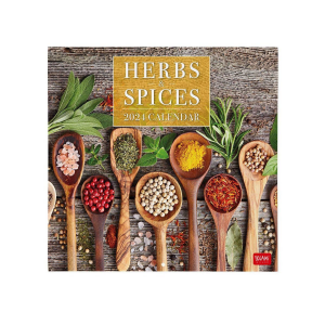 Legami Calendario da Parete 2024  30 x 29 Cm Herbs & Spices