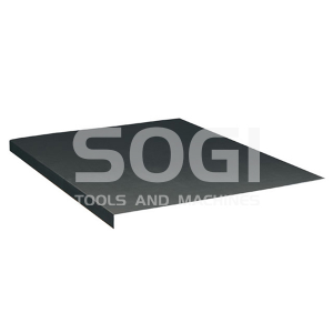 Copertura in gomma e acciaio SOGI X6-c per banco da lavoro in acciaio 2m SOGI X3-11