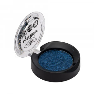 Ombretto Compatto in Cialda 07 Blu Shimmer - Purobio Cosmetics