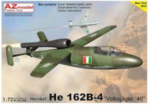 AZ MODEL AZ7854 Heinkel He 162B-4