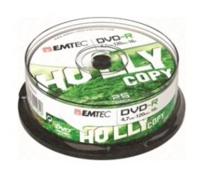 DVD-R  4.7GB CAMPANA 25 PZ.