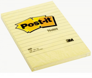 POST IT NOTES 660 102x152mm righe