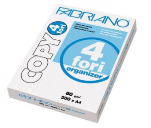 CARTA BIANCA COPY 4 FORI A4 80g 500f FABRIANO ECF
