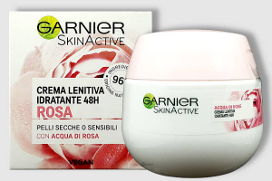 Garnier SkinActive crema viso lenitiva idratante con Rosa